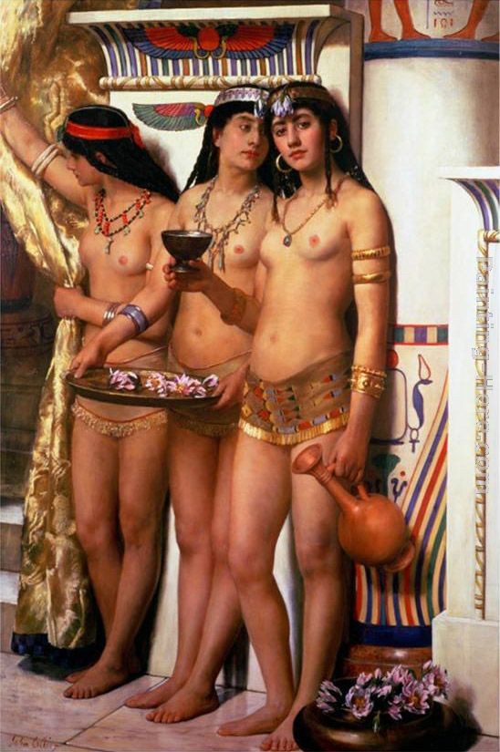 John Collier Pharaoh's Handmaidens